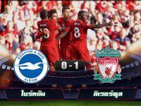 Brighton & Hove Albion 0-1 Liverpool