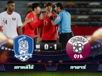 South Korea 0-1 Qatar