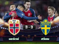 Norway 3-3 Sweden
