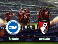 Brighton Hove Albion 0-5 AFC Bournemouth