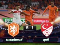ไฮไลท์ฟุตบอล เวิร์ลคัพ แชมเปี้ยนส์ชิพ เนเธอร์แลนด์ 6-1 ตุรกี